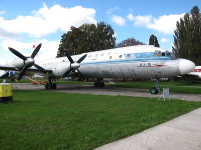 Ukraine State Aviation Museum 1 : Ilyushin Il-18A %22Coot%22