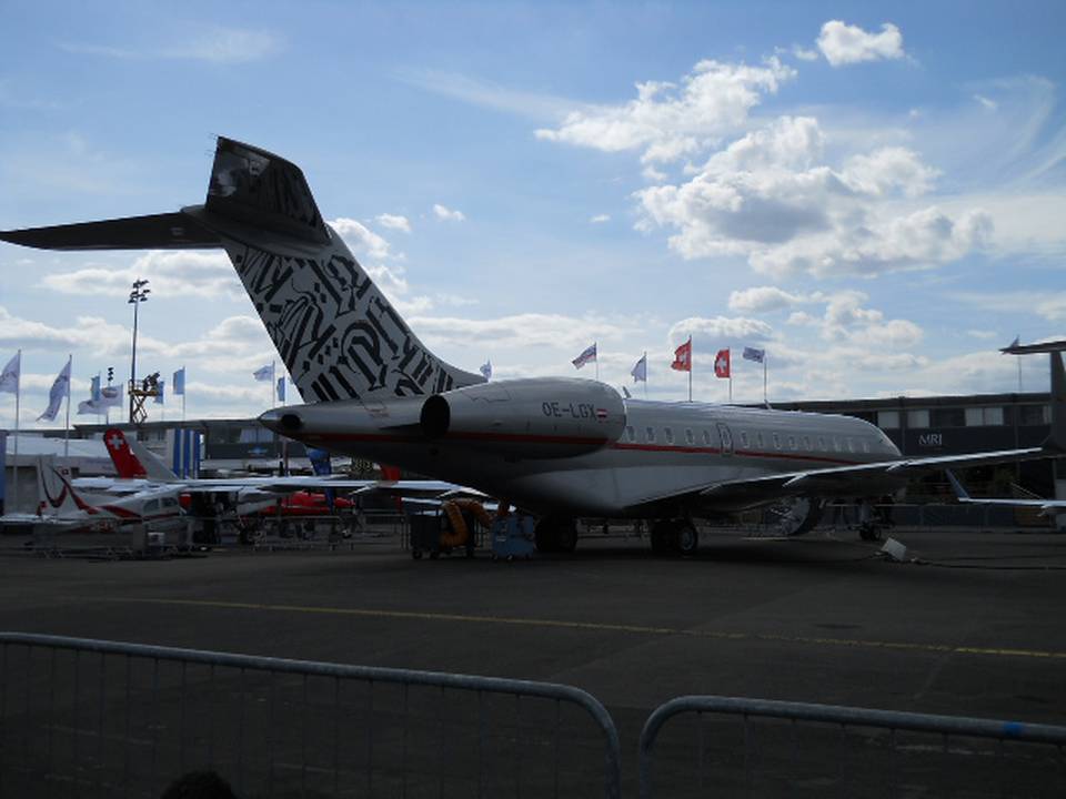 Salon du Bourget 2011 1 : Bombardier Global5000