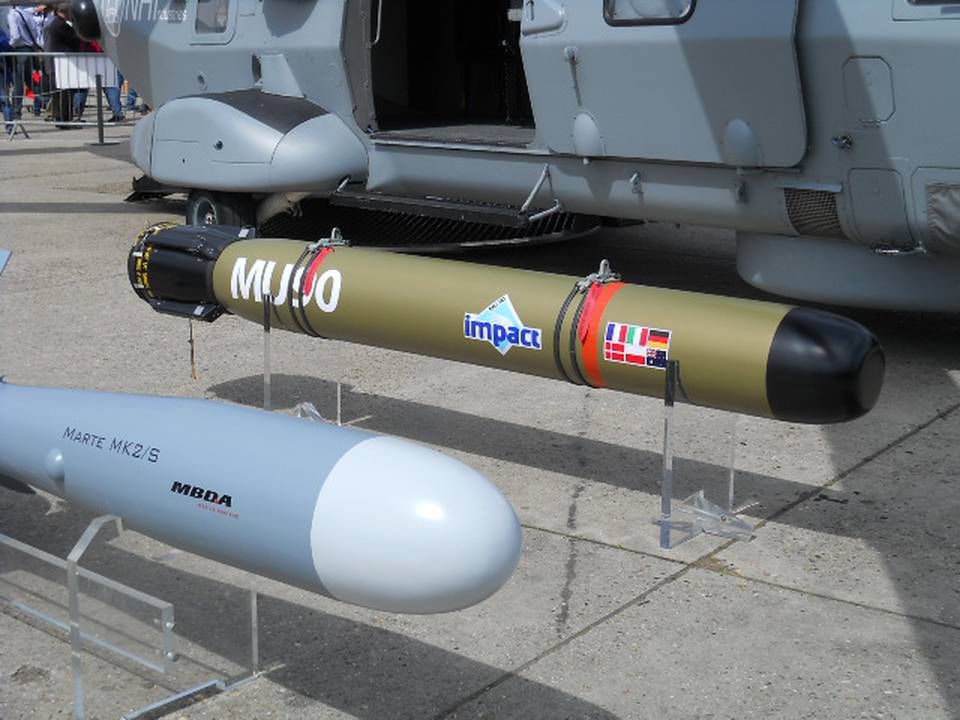 Salon du Bourget 2011 1 : Torpille MU90