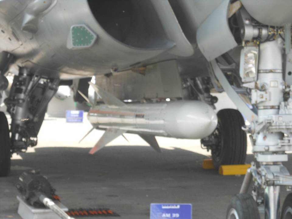 Salon du Bourget 2011 1 : missile exocet