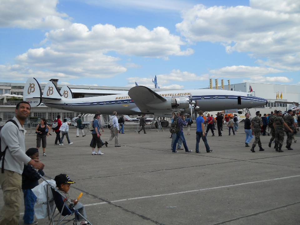 Salon du Bourget 2011 1 : super Connie