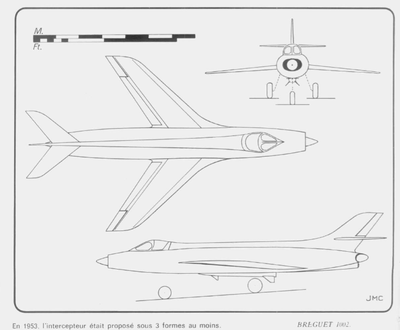 Logo AMN 1 : Breguet 1002 de 1953-1ere variante