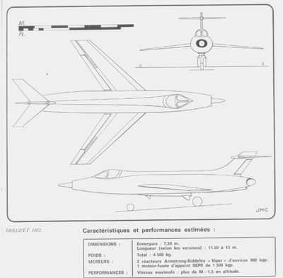 Logo AMN 1 : Breguet 1002 de 1953-3e variante