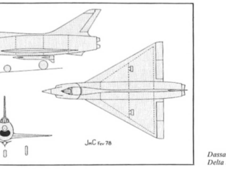 Logo AMN 1 : MD-560 Mystère-Delta