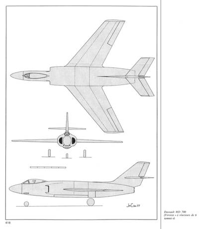 Logo AMN 1 : MD-700 1ere variante