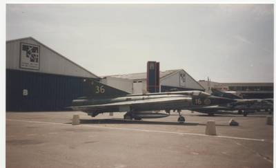 Musée du Bourget 92 1 : Saab 35