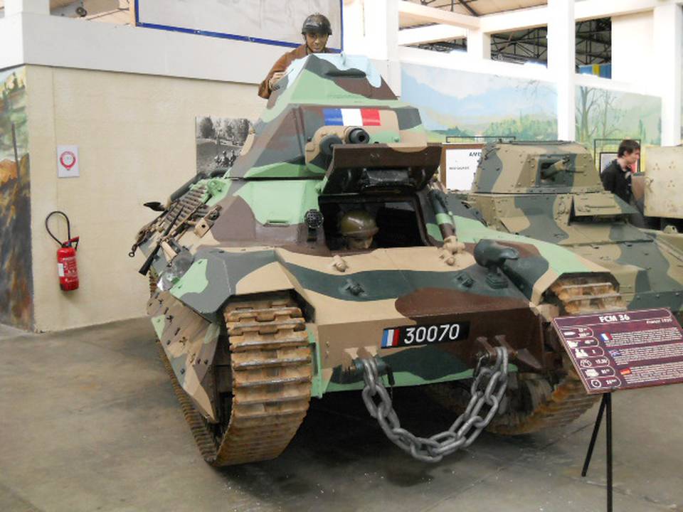 Musée des Blindés 2011 1 : FCM-36