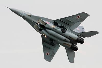 Air14 Payerne 1 : MiG-29 Demo Team (Pologne)