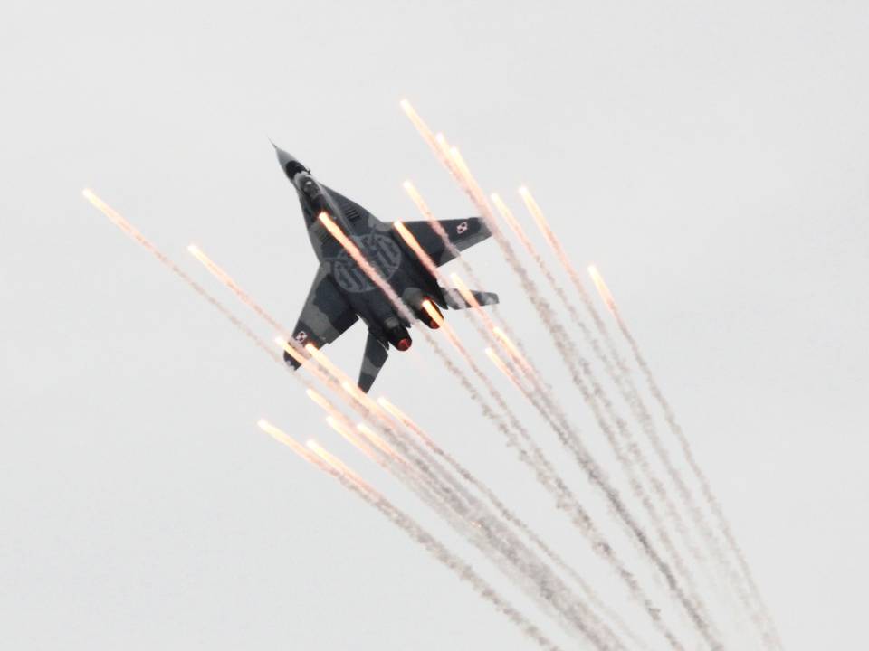 Air14 Payerne 1 : MiG-29 Demo Team (Pologne) 3