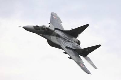 Air14 Payerne 1 : MiG-29 Demo Team (Pologne) 2