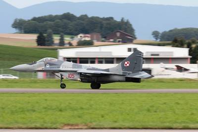 Air14 Payerne 1 : MiG-29 Demo Team (Pologne) 4