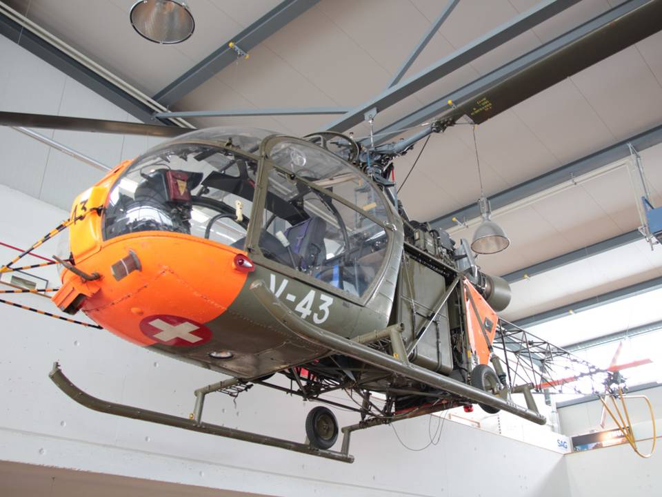 &quot;Clin d'Ailes&quot;, Musée de l'Aviation militaire de Payerne 1 : SE-3130 &quot;Alouette II&quot;