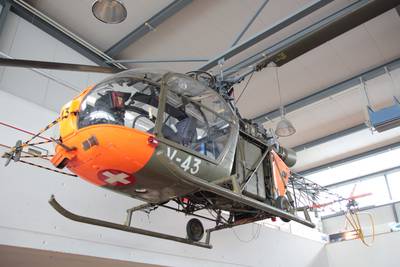 &quot;Clin d'Ailes&quot;, Musée de l'Aviation militaire de Payerne 1 : SE-3130 &quot;Alouette II&quot;