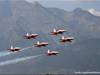 Portes ouvertes de la Base Aérienne de Sion (2008) 1 : Patrouille Suisse  (formation Sphair)