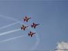 Portes ouvertes de la Base Aérienne de Sion (2008) 1 : Patrouille Suisse  (formation Diamant)