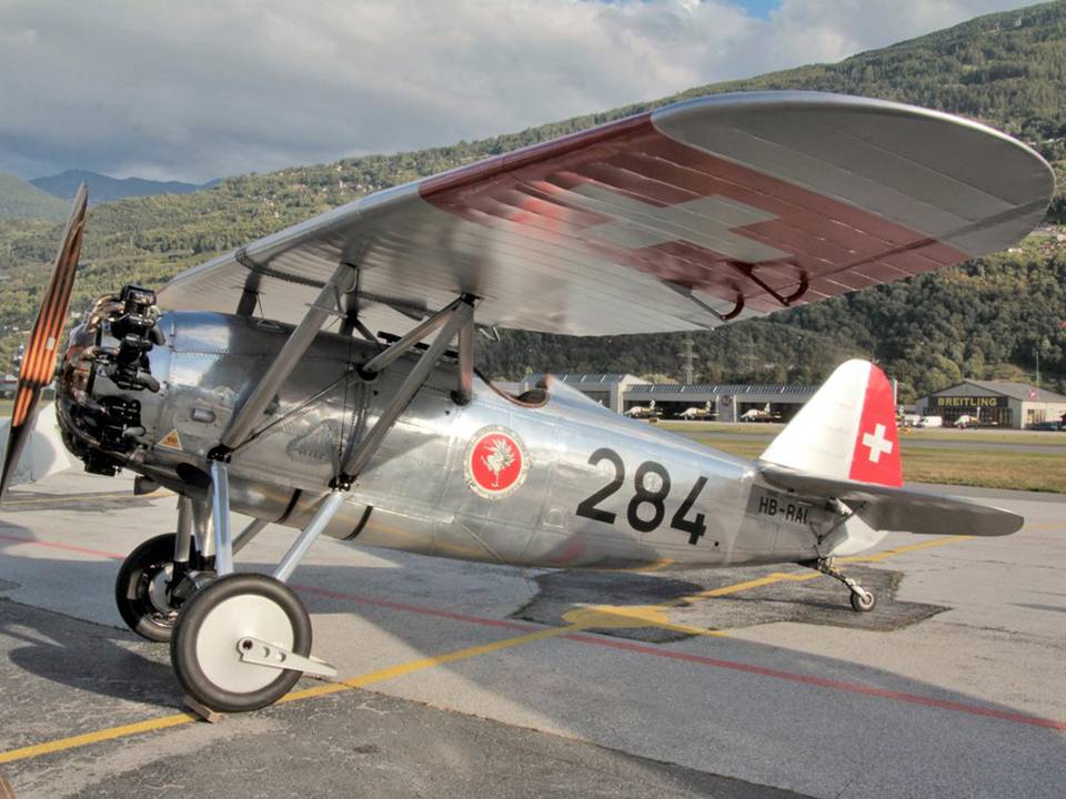 Breitling Air Show Sion 2017 1 : Dewoitine D.26 N°284