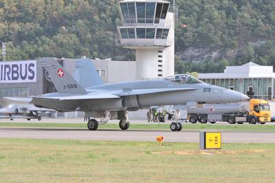 Breitling Air Show Sion 2017 1 : F/A-18C Hornet