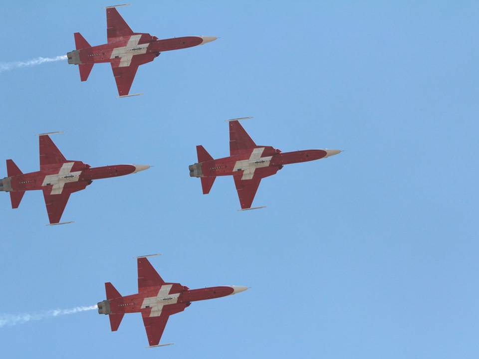 Breitling Air Show Sion 2017 1 : Patrouille Suisse 3