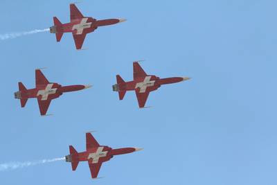 Breitling Air Show Sion 2017 1 : Patrouille Suisse 3