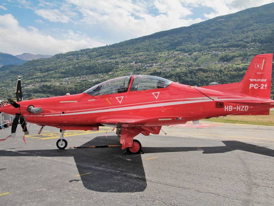 Breitling Air Show Sion 2017 1 : Pilatus PC-21 1