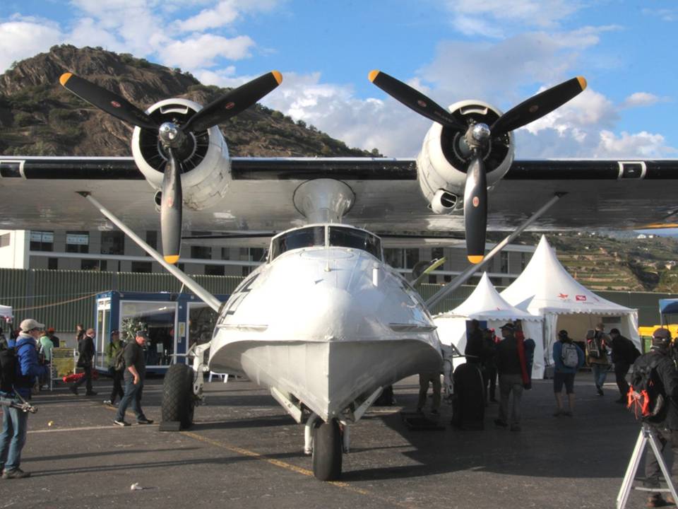 Breitling Air Show Sion 2017 1 : Consolidated PBY-5A &quot;Catalina&quot;