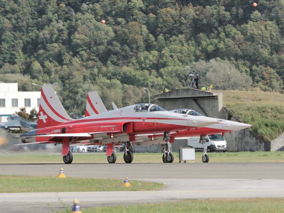 Breitling Air Show Sion 2017 1 : Patrouille Suisse