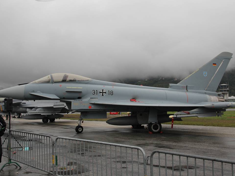 Breitling Air Show Sion 2011 1 : Eurofighter Typhoon (Luftwaffe)