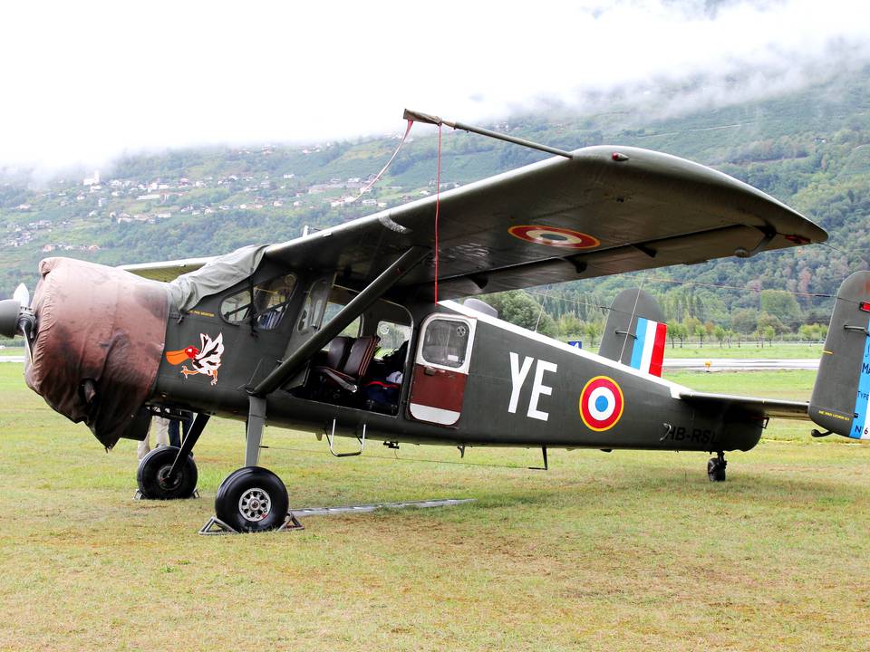 Breitling Air Show Sion 2011 1 : Max Holste MH.1521M Broussard 