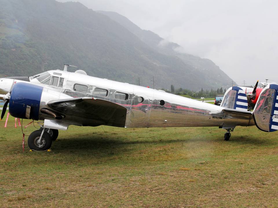 Breitling Air Show Sion 2011 1 : Beechcraft Model 19