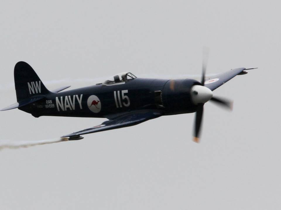 Breitling Air Show Sion 2011 1 : Hawker Sea Fury 1