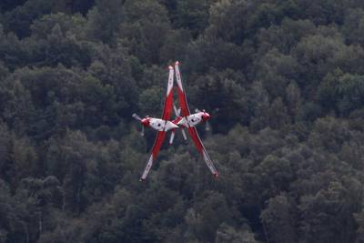 Breitling Air Show Sion 2011 1 : &quot;PC-7 TEAM&quot; Pilatus NCPC-7  3