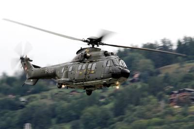 Breitling Air Show Sion 2011 1 : Aérospatiale AS332M1 Super Puma (Forces aériennes suisses) 1