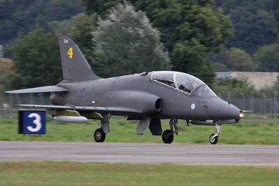 Breitling Air Show Sion 2011 1 : &quot;Midnight Hawks&quot; sur BAe Systems Hawk MK 52