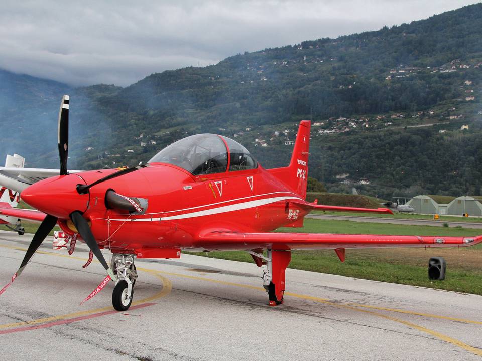 Breitling Air Show Sion 2011 1 : Pilatus PC-21