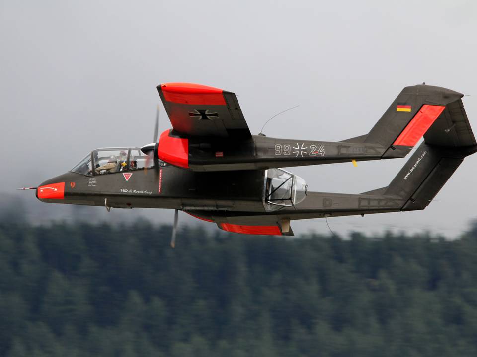 Breitling Air Show Sion 2011 1 : North American OV-10B Bronco