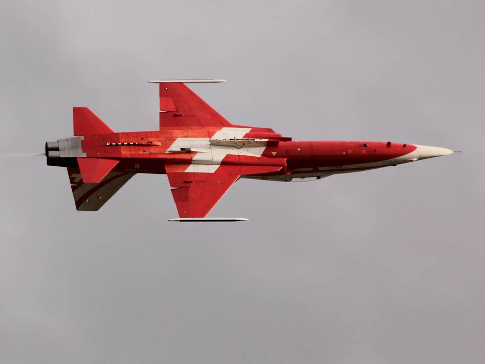 Breitling Air Show Sion 2011 1 : &quot;Patrouille Suisse&quot; (F-5E Tiger II) 4