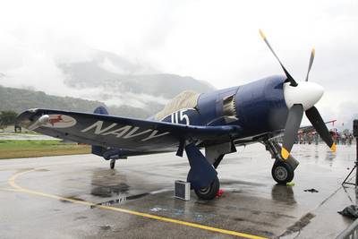 Breitling Air Show Sion 2011 1 : Hawker Sea Fury