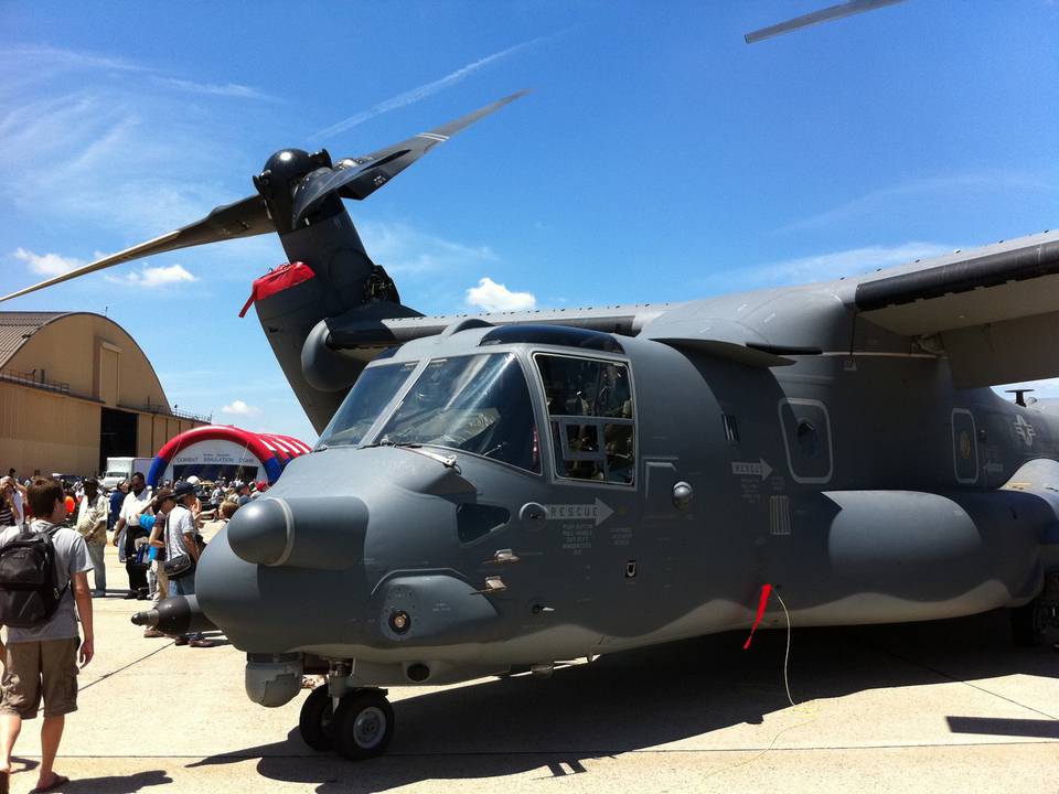 Joint Open Service House 2011 at Andrews Joint-Base (MD, USA) 1 : CV-22 Osprey_2.jpg