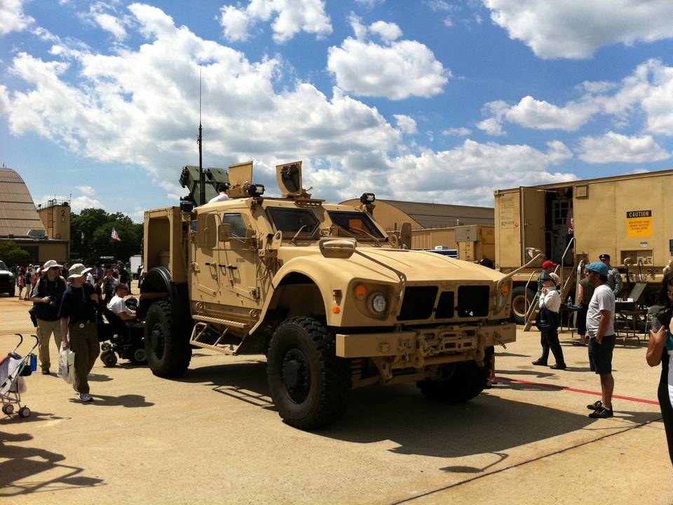 Joint Open Service House 2011 at Andrews Joint-Base (MD, USA) 1 : MRAP_2.jpg