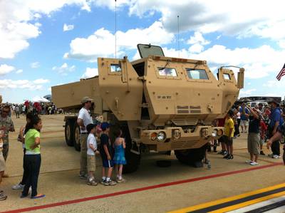 Joint Open Service House 2011 at Andrews Joint-Base (MD, USA) 1 : MRAP_3.jpg