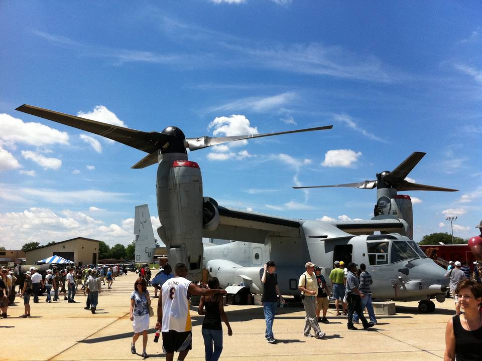 Joint Open Service House 2011 at Andrews Joint-Base (MD, USA) 1 : MV-22 Osprey_9_6.jpg