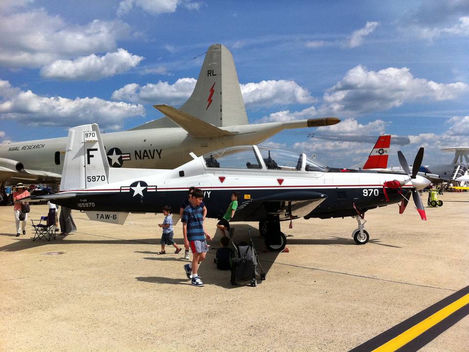 Joint Open Service House 2011 at Andrews Joint-Base (MD, USA) 1 : T-6A.jpg