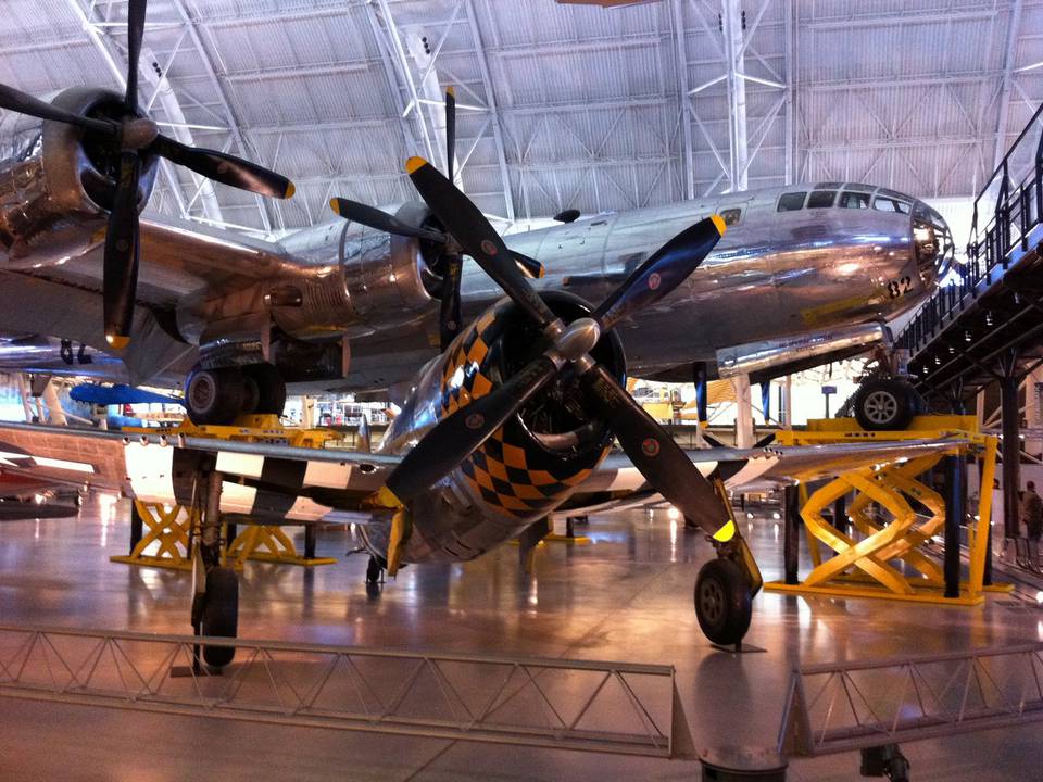 National Air &amp; Space Museum - Steven F.Udvar Hazy center (Chantilly, VA, USA) 1 : B-29 Superfortress ENOLA GAY_1.jpg