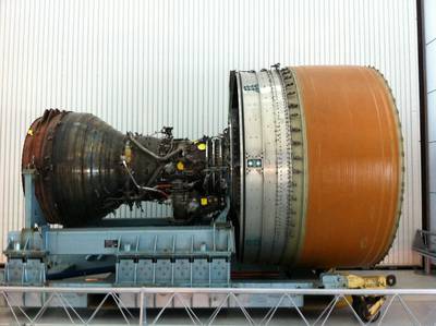 National Air &amp; Space Museum - Steven F.Udvar Hazy center (Chantilly, VA, USA) 1 : Boeing 777 Pratt &amp; Whitney reactor_1.jpg