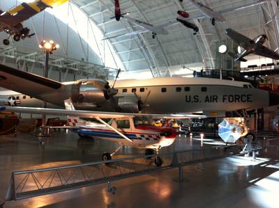 National Air &amp; Space Museum - Steven F.Udvar Hazy center (Chantilly, VA, USA) 1 : Super Constellation USAF_1.jpg