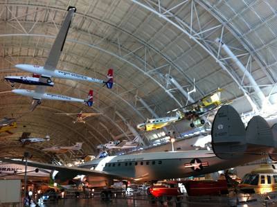 National Air &amp; Space Museum - Steven F.Udvar Hazy center (Chantilly, VA, USA) 1 : Super Constellation USAF_2.jpg