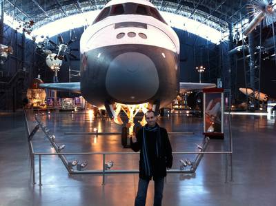 National Air &amp; Space Museum - Steven F.Udvar Hazy center (Chantilly, VA, USA) 1 : USAF Space shuttle_4.jpg