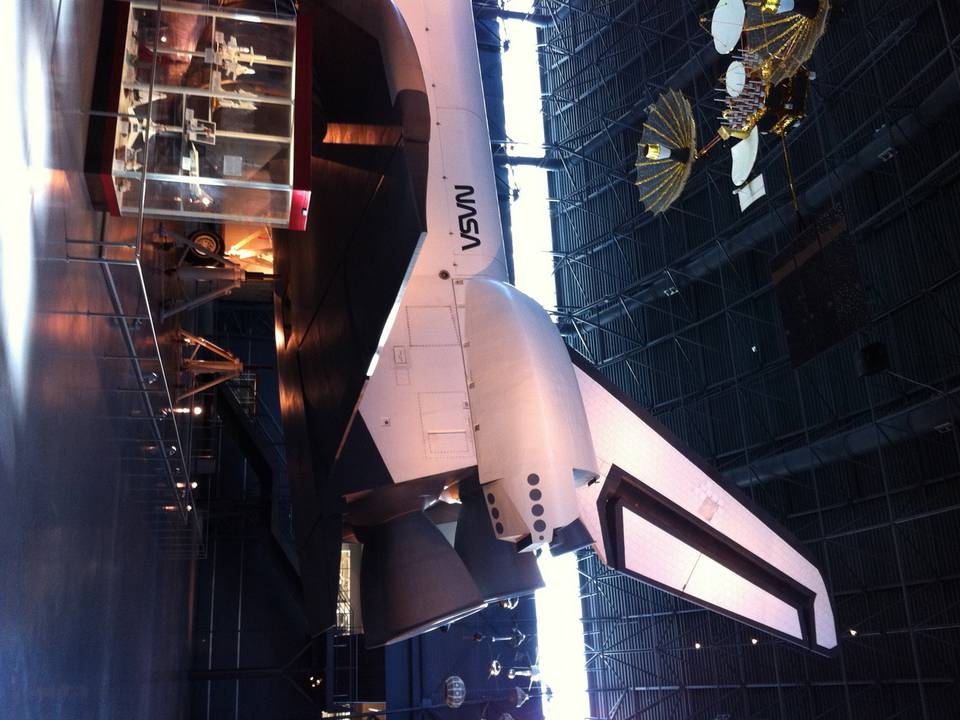 National Air &amp; Space Museum - Steven F.Udvar Hazy center (Chantilly, VA, USA) 1 : USAF Space shuttle_6.jpg