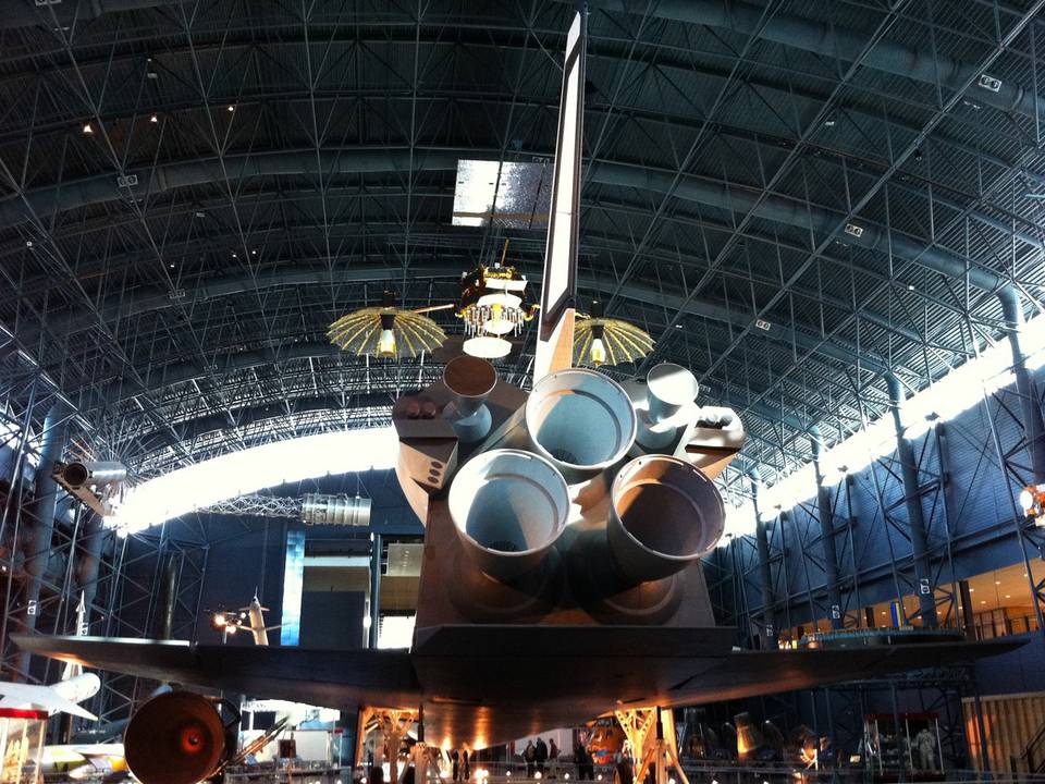 National Air &amp; Space Museum - Steven F.Udvar Hazy center (Chantilly, VA, USA) 1 : USAF Space shuttle_8.jpg