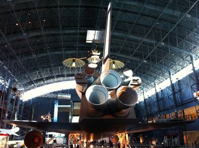 National Air &amp; Space Museum - Steven F.Udvar Hazy center (Chantilly, VA, USA) 1 : USAF Space shuttle_8.jpg